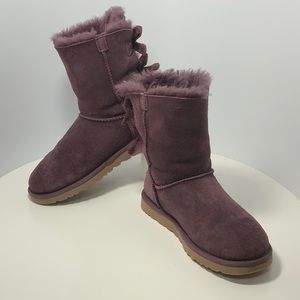 UGG Bailey Bow Corduroy Boots size 6 US EU 37